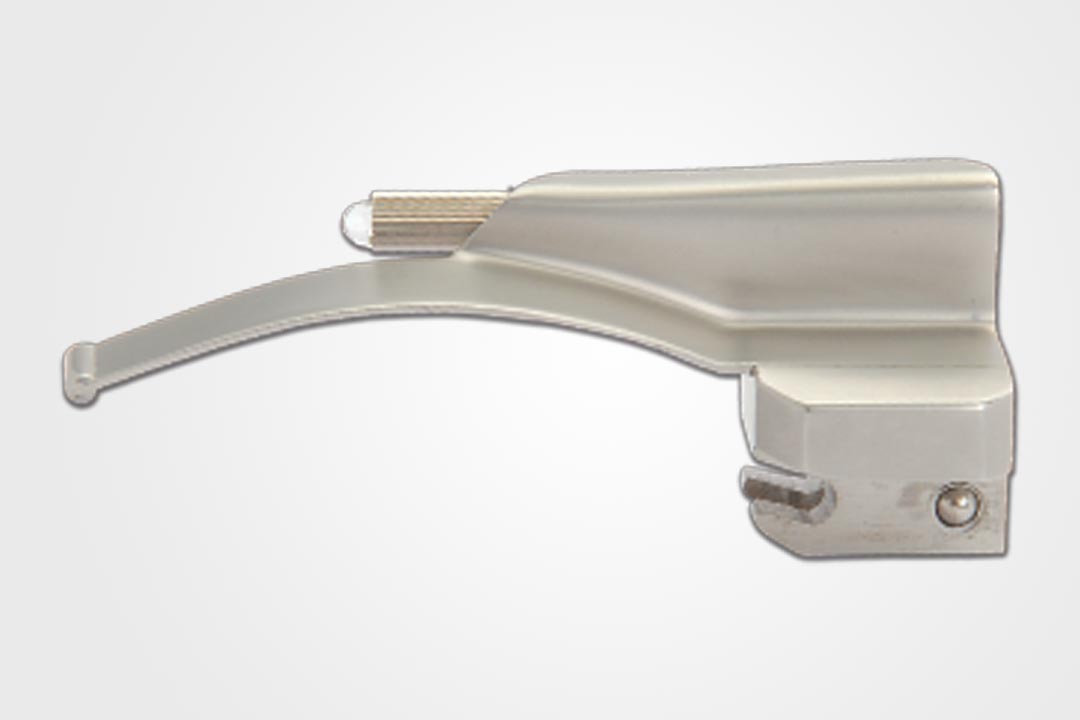Macintosh Type Curved Laryngoscope Blades - Satin/Dull Finish